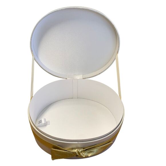 Dior Limited Edition Light Pink Cosmetic Makeup Case /Gift Box with Gold Bow - Picture 3 of 9